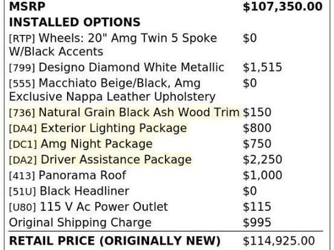 Used 2020 Mercedes-Benz E 63 AMG S w/ Driver Assistance Package image 4