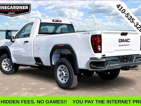 New 2025 GMC Sierra 3500 Pro w/ Snow Plow Prep/Camper Package AWD/4WD image 3