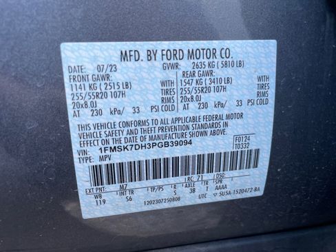 Certified 2023 Ford Explorer XLT w/ Equipment Group 202A RWD image 35