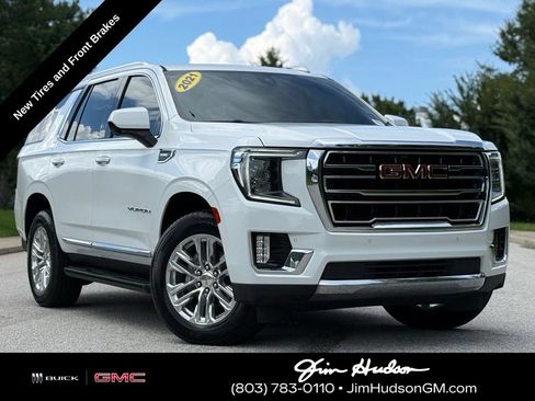 Used 2021 GMC Yukon SLT w/ Rear Media and Nav Package AWD/4WD image 2