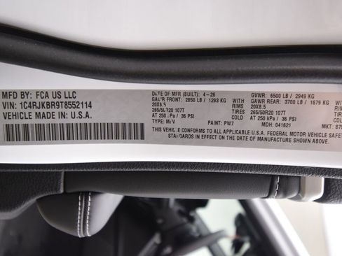 New 2026 Jeep Grand Cherokee L Limited AWD/4WD image 31