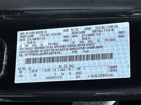 Used 2024 Ford F150 XLT w/ Equipment Group 302A MID image 33