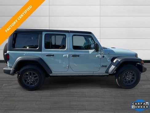 Certified 2024 Jeep Wrangler Unlimited Sport AWD/4WD image 3