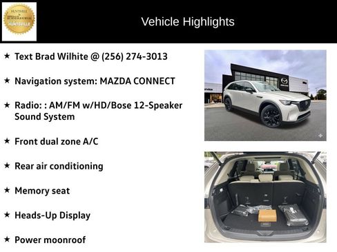 Used 2026 MAZDA CX-90 3.3 Turbo w/ Premium Sport Pkg AWD/4WD image 6