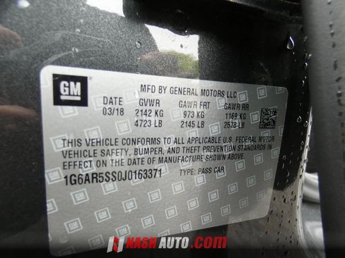 Used 2018 Cadillac CTS Luxury RWD image 77