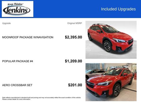 Used 2020 Subaru Crosstrek 2.0i Limited w/ Moonroof Package w/Navigation image 4