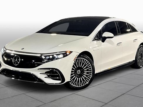 Used 2023 Mercedes-Benz EQS 450+ Sedan w/ AMG Line Exterior Package image 1