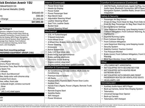 Used 2023 Buick Envision Avenir image 4