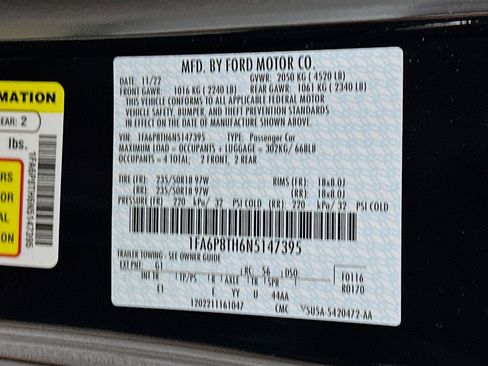 Used 2022 Ford Mustang Premium image 12