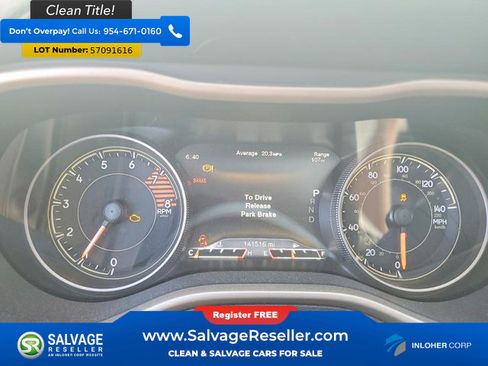 Used 2016 Jeep Cherokee Limited w/ Luxury Group AWD/4WD image 12