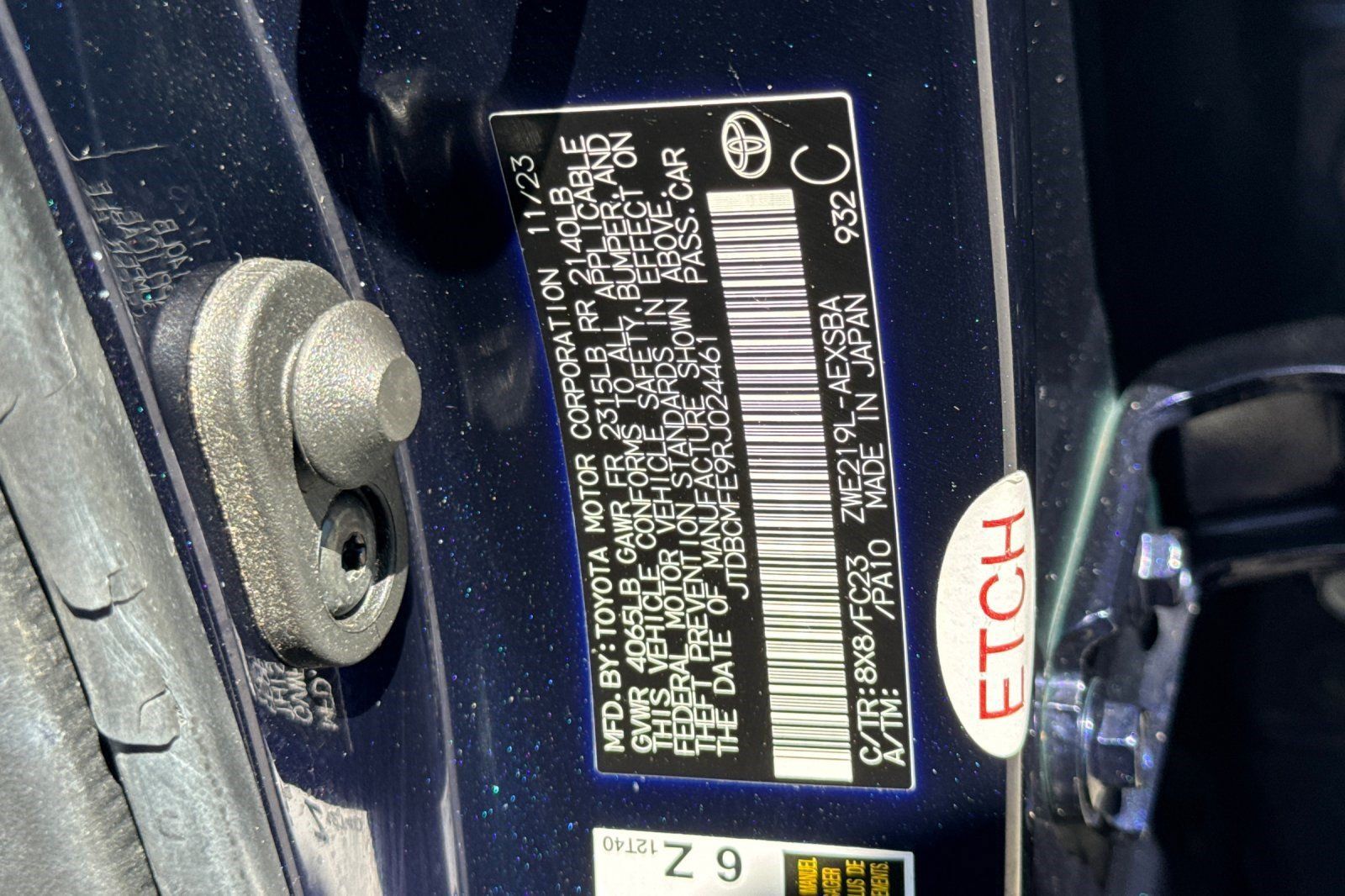 Certified 2024 Toyota Corolla SE FWD image 27