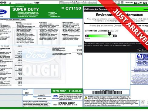Used 2025 Ford F350 King Ranch w/ Chrome Package AWD/4WD image 1