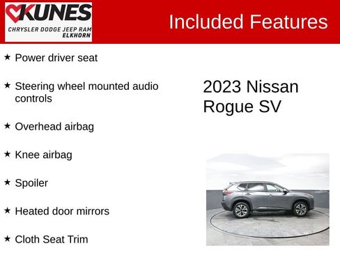 Used 2023 Nissan Rogue SV image 3