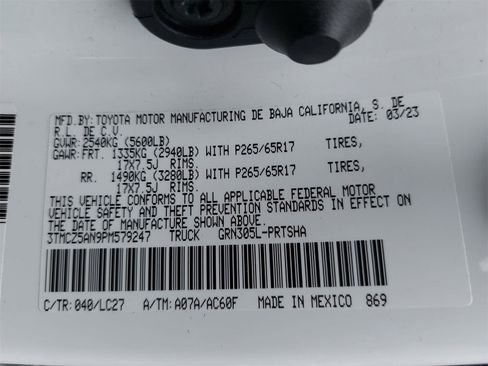 Used 2023 Toyota Tacoma TRD Sport image 44