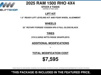Used 2025 RAM 1500 RHO w/ RHO Level 1 Equipment Group AWD/4WD video 2