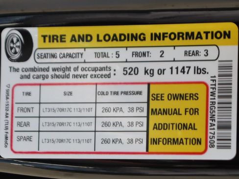 Used 2022 Ford F150 Raptor w/ Equipment Group 801A High AWD/4WD image 68