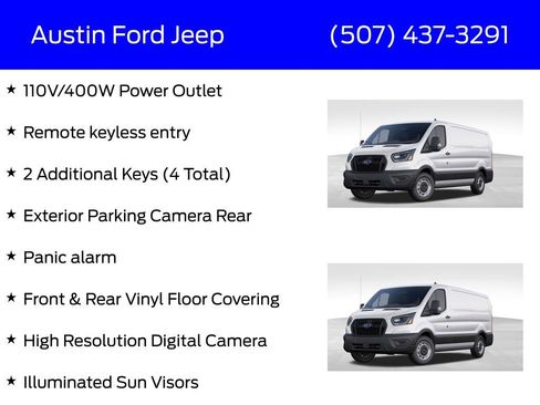 Used 2024 Ford Transit 150 Low Roof w/ Interior Upgrade Package image 9