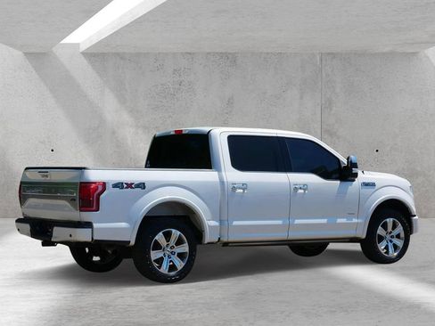 Used 2015 Ford F150 Platinum w/ Equipment Group 701A Luxury AWD/4WD image 3