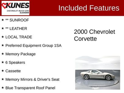 Used 2000 Chevrolet Corvette Coupe w/ Memory Pkg