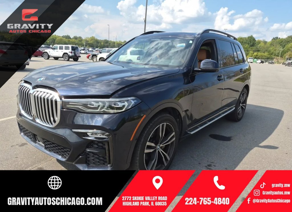 Used 2021 BMW X7 xDrive40i w/ M Sport Package AWD/4WD image 1