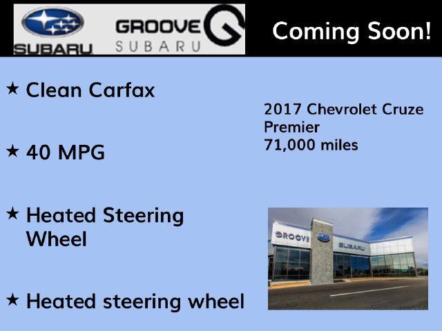 Used 2017 Chevrolet Cruze Premier FWD image 2