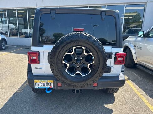 Used 2022 Jeep Wrangler Unlimited Rubicon 4xe w/ Steel Bumper Group AWD/4WD image 6
