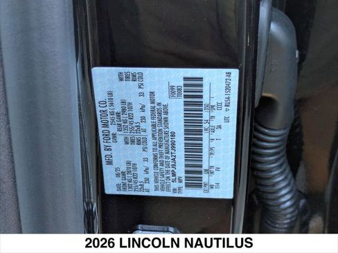 New 2026 Lincoln Nautilus Black Label image 15