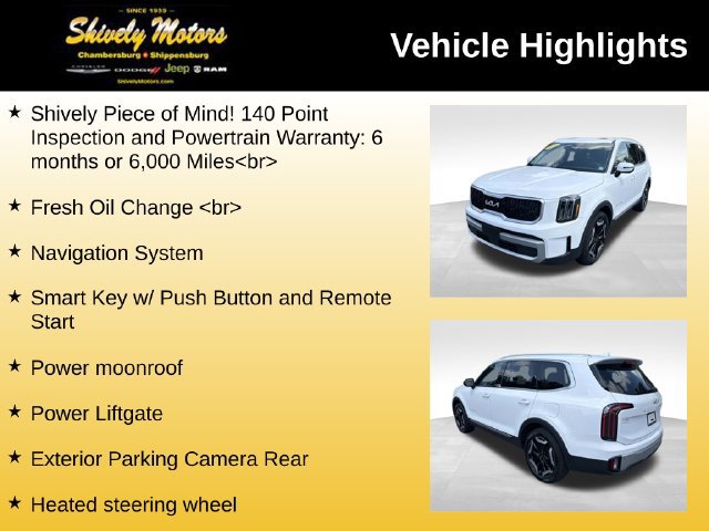 Used 2024 Kia Telluride EX w/ EX Captain's Chair Package AWD/4WD image 7