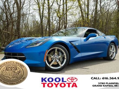 Used 2014 Chevrolet Corvette Stingray Coupe w/ 2LT Preferred Equipment Group RWD image 1