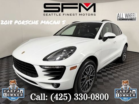 Used 2018 Porsche Macan S AWD/4WD image 1