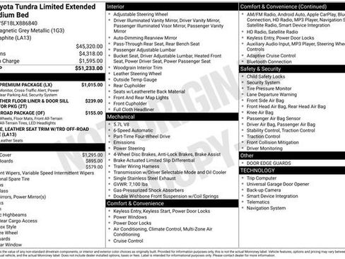 Used 2020 Toyota Tundra Limited w/ Limited Premium Package image 25