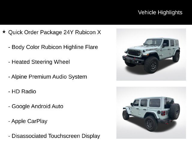 Used 2024 Jeep Wrangler Unlimited Rubicon AWD/4WD image 16