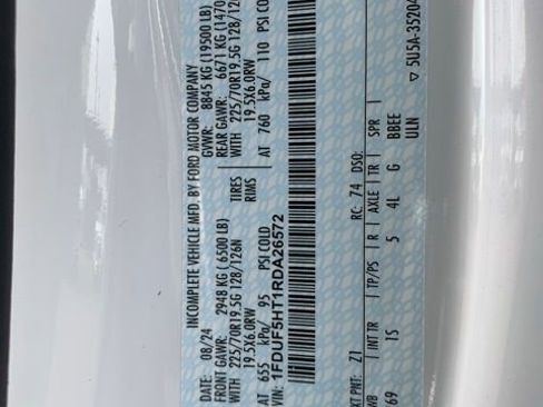 New 2024 Ford F550 XL image 17