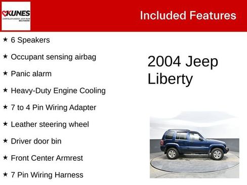 Used 2004 Jeep Liberty Limited w/ Trailer Tow Group image 2