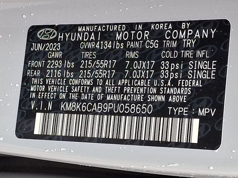 Used 2023 Hyundai Kona SEL w/ Cargo Package AWD/4WD image 28