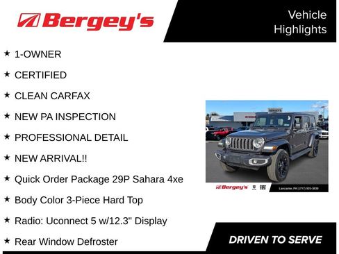 Used 2025 Jeep Wrangler Unlimited Sahara AWD/4WD image 8