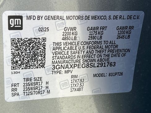Used 2025 Chevrolet Equinox LT w/ Convenience Package II AWD/4WD image 27