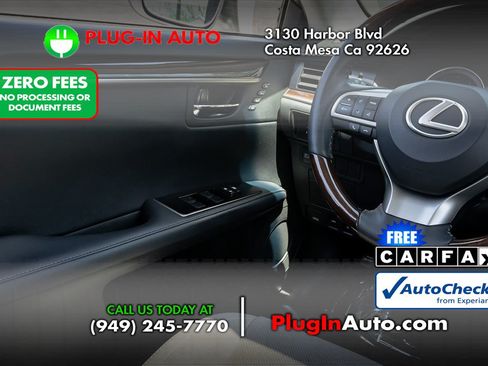 Used 2018 Lexus ES 350 w/ Navigation System Package FWD image 13