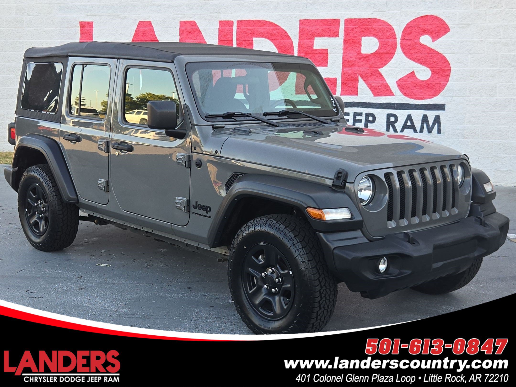Used 2023 Jeep Wrangler Unlimited Sport AWD/4WD image 1