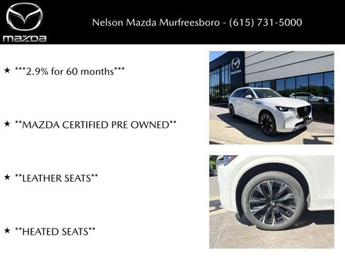 Certified 2024 MAZDA CX-90 3.3 Turbo S AWD/4WD image 42