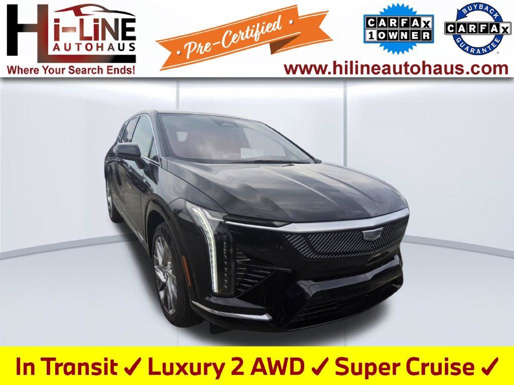 Used 2025 Cadillac Optiq Luxury 2 w/ LPO, Floor Liner Package AWD/4WD 360° Tour