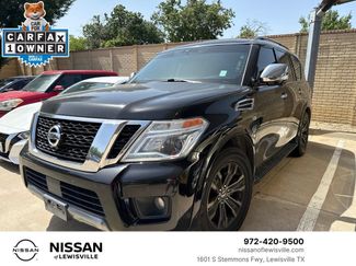 Used 2019 Nissan Armada Platinum w/ Captain's Chairs Package RWD video 1