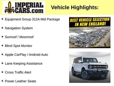 Certified 2025 Ford Bronco Outer Banks AWD/4WD image 8
