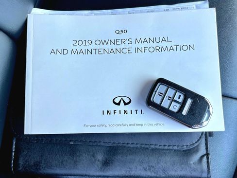 Used 2019 INFINITI Q50 Luxe w/ Essential Package (3.0T Luxe) RWD image 42