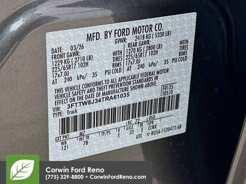New 2026 Ford Maverick XLT AWD/4WD image 31