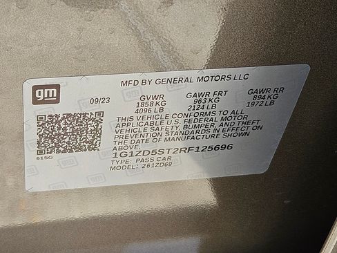 Used 2024 Chevrolet Malibu LT FWD image 34