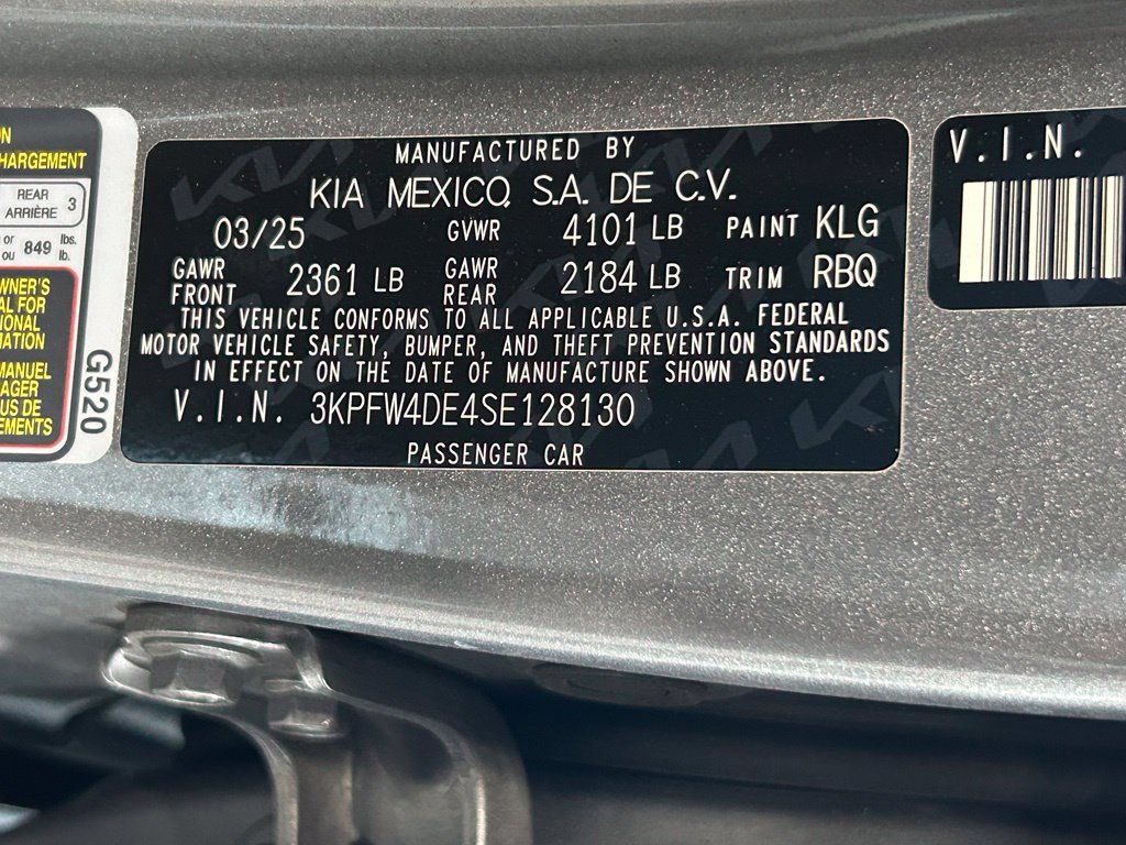 Used 2025 Kia K4 GT-Line w/ GT-Line Sunroof Package FWD image 63