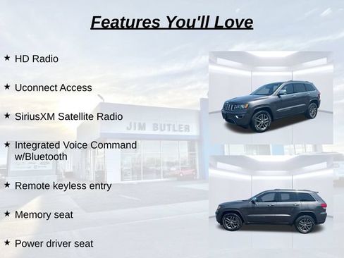 Used 2017 Jeep Grand Cherokee Limited AWD/4WD image 15