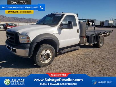Used 2005 Ford F550 4x4 Regular Cab Super Duty