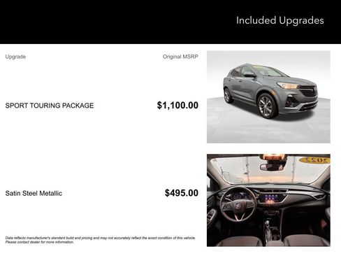 Used 2022 Buick Encore GX Preferred w/ Sport Touring Package image 3